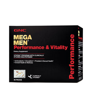Mega Men&reg; Performance &amp; Vitality Vitapak&reg; Program | GNC