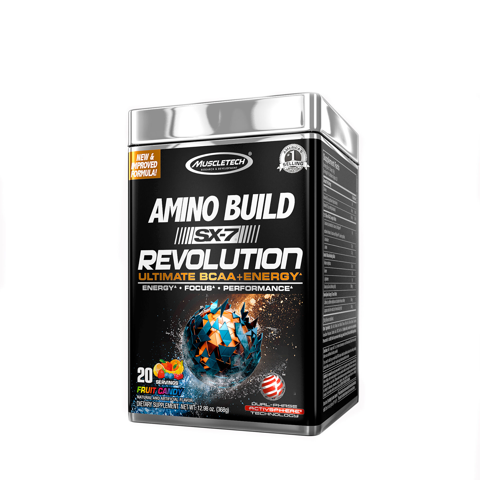 Muscletech Amino Build Sx 7 Revolution Fruit Candy Gnc