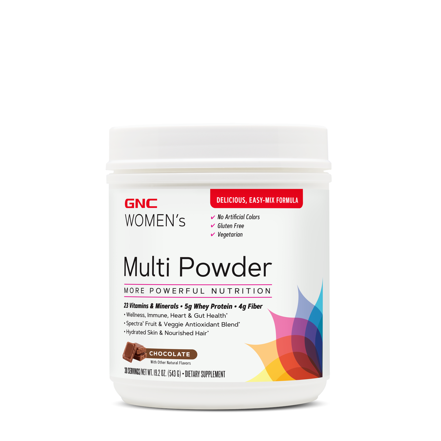 GNC Women's Multi Powder - Chocolate - 19.2 Oz. (30 Servings)