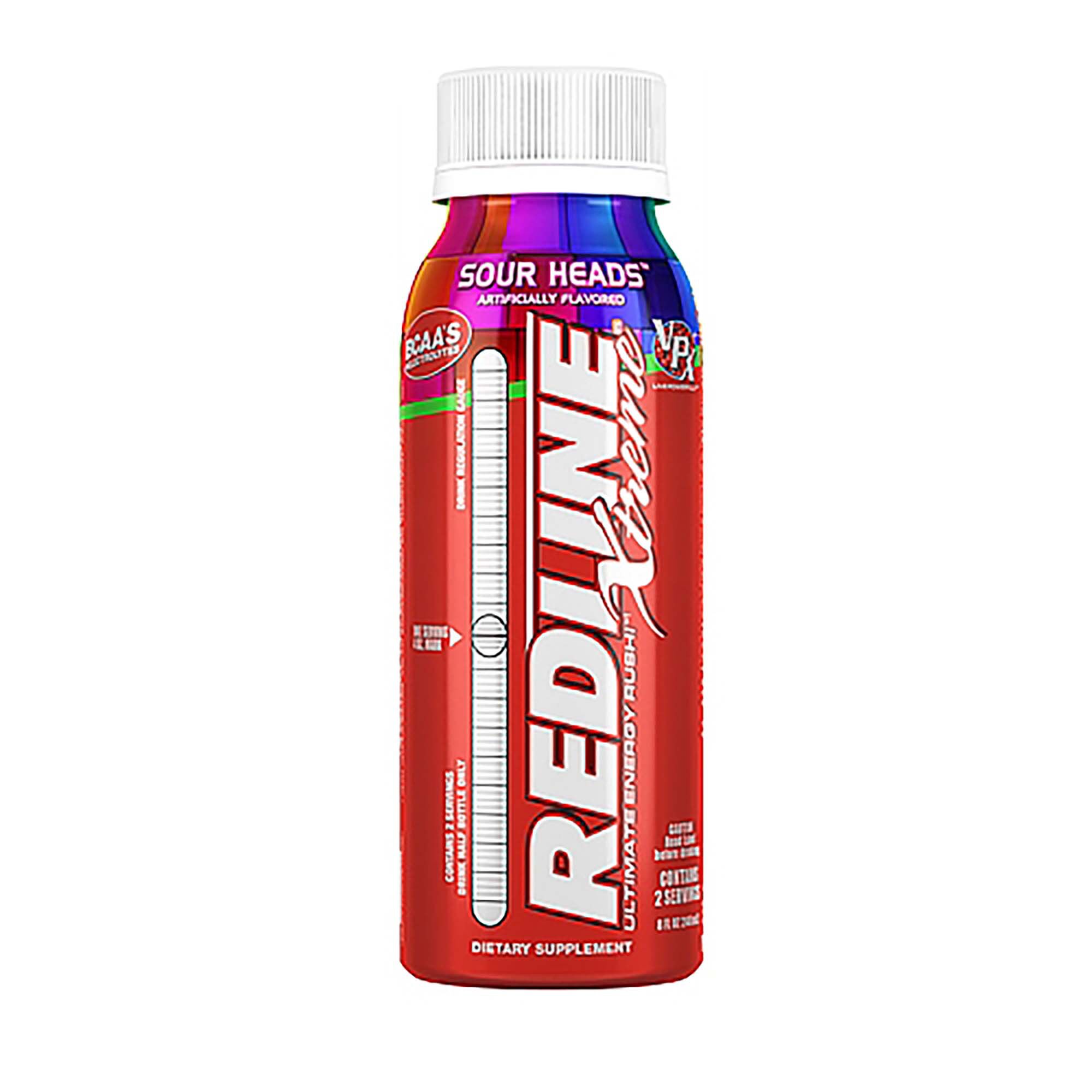 label redline energy drink