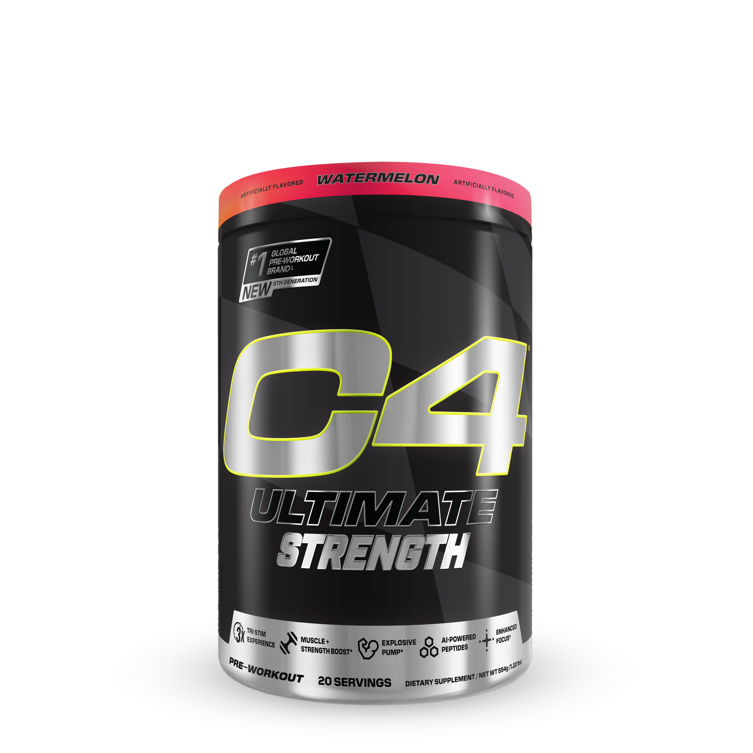 Cellucor C4 Ultimate Strength Pre-Workout - Watermelon (20 Servings)