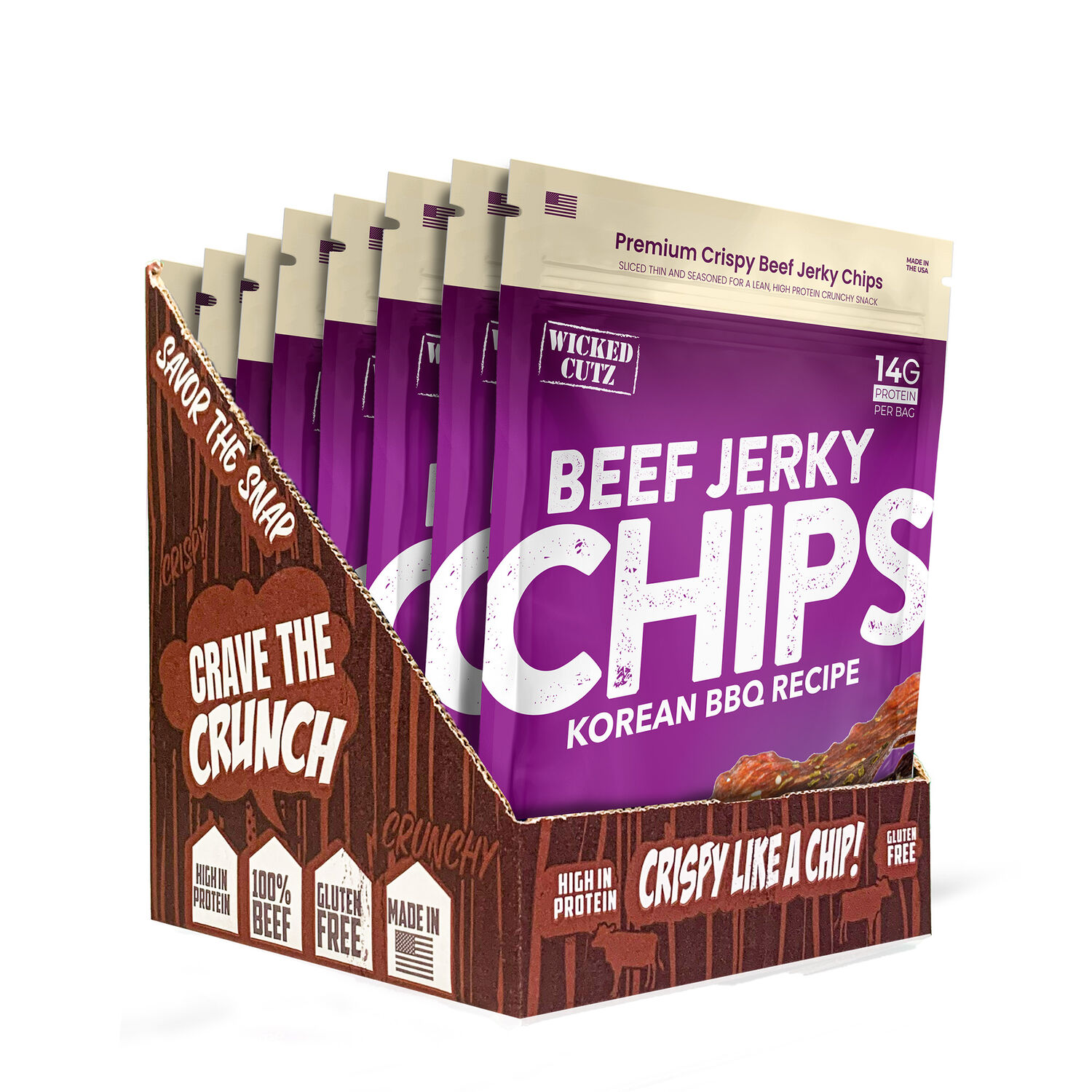 Crispy Beef Jerky - Original – California Jerky Factory