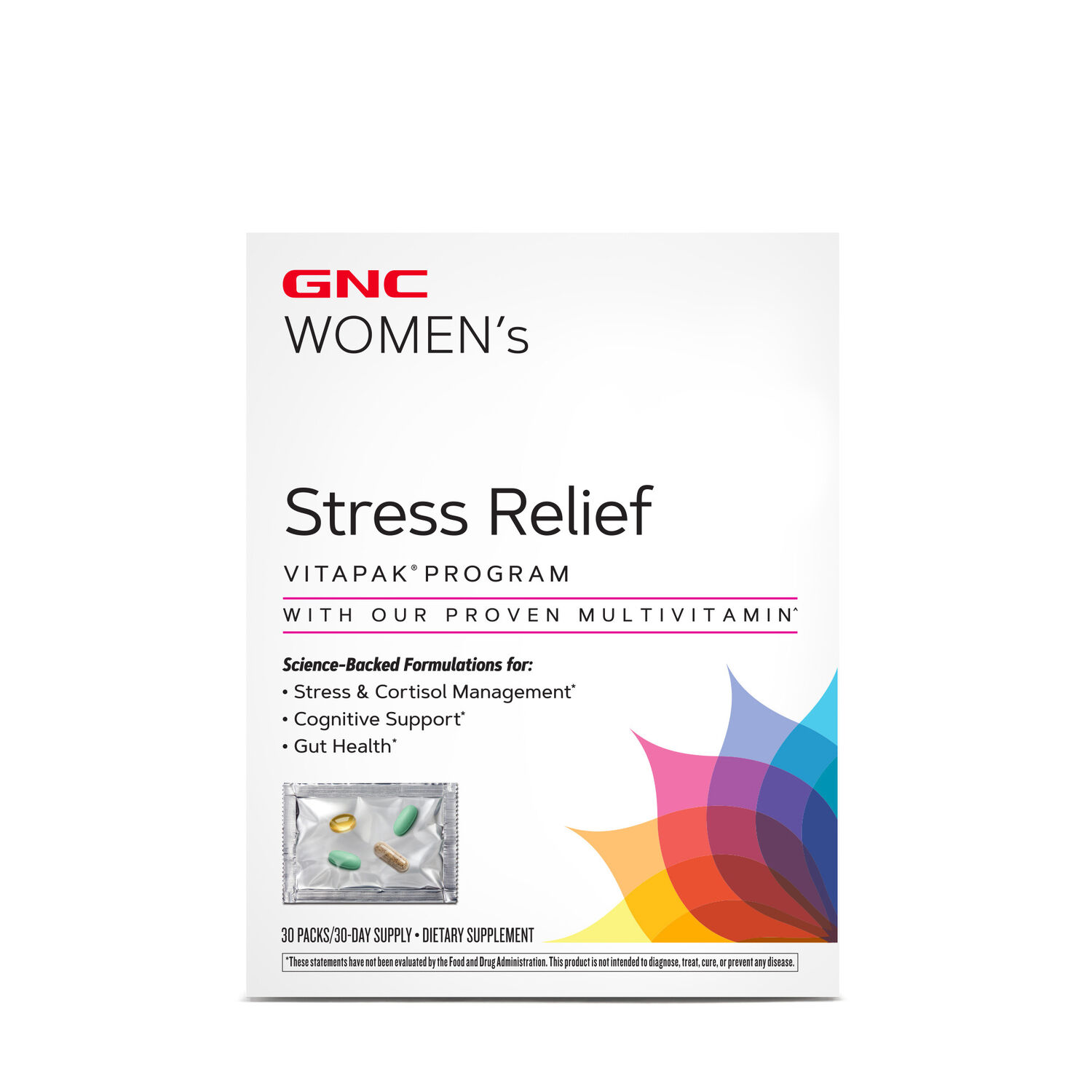 GNC Women\'s - Stress Relief | Vitapak® GNC Program Packs 30 
