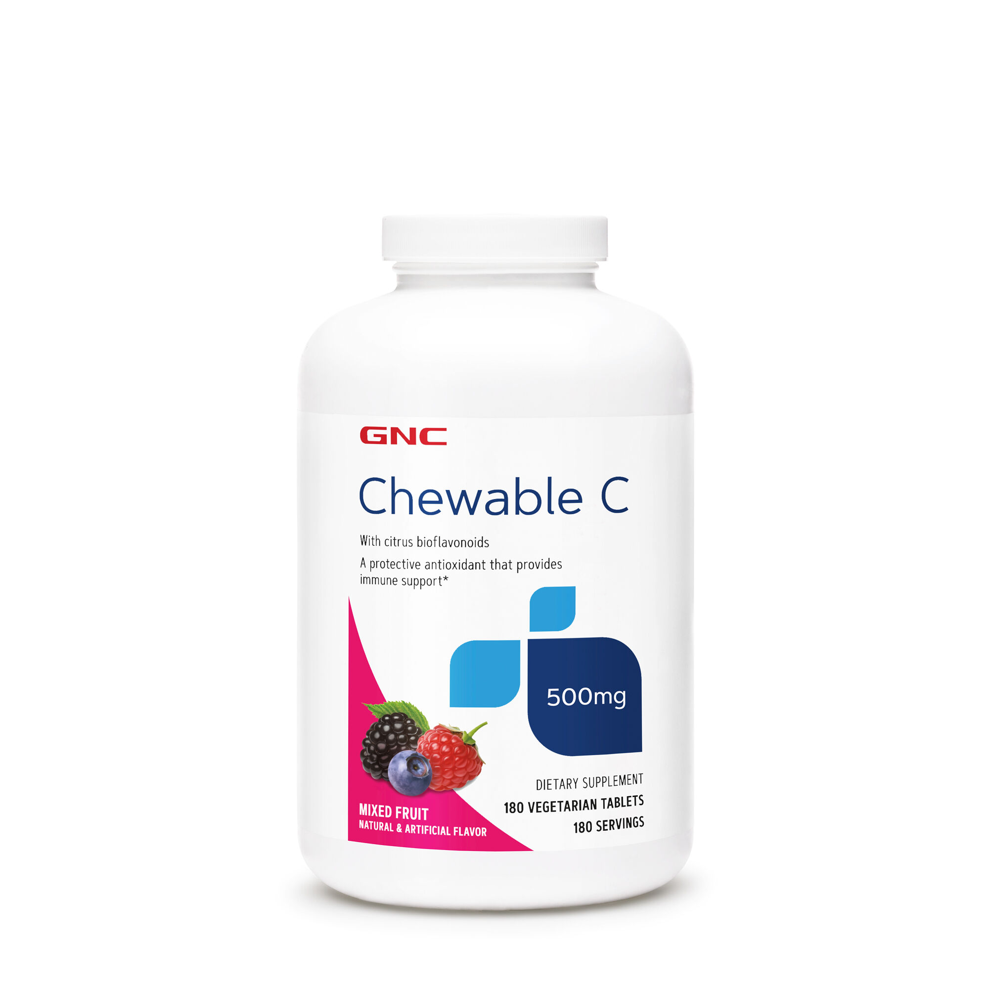 Gnc Chewable Vitamin C Tablets 500 Mg Mixed Fruit Gnc