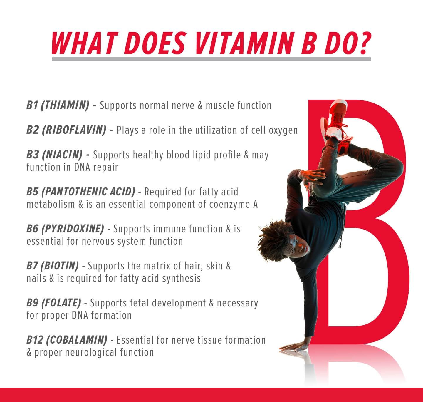 Vitamin B benefits