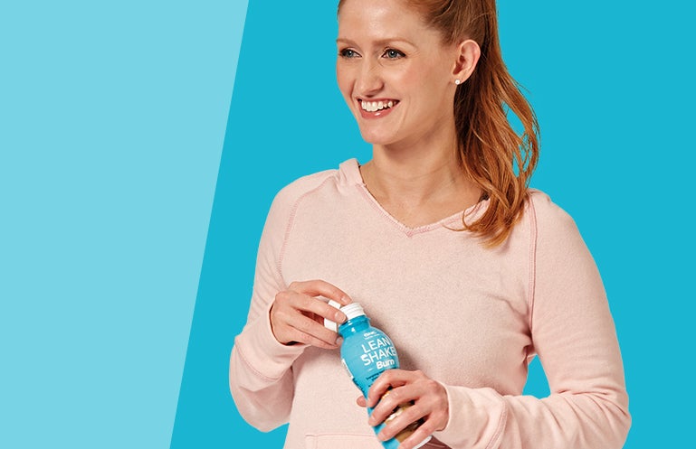 woman holding lean shake 25 